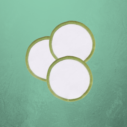 Dischetti struccanti riutilizzabili in bambù (3 pezzi)